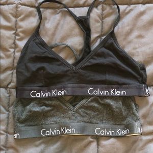 Set of Calvin Klein brallettes